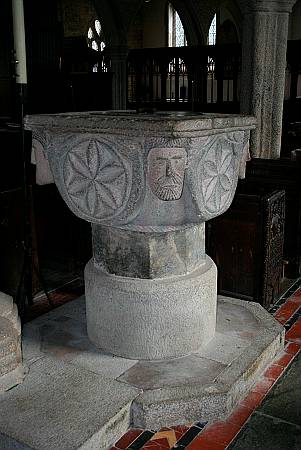 Altarnun  - The Font