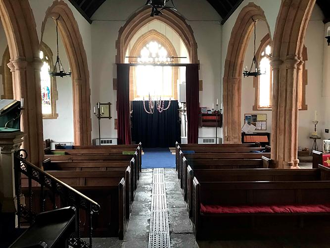 Ash Priors - The Pulpit - Looking West