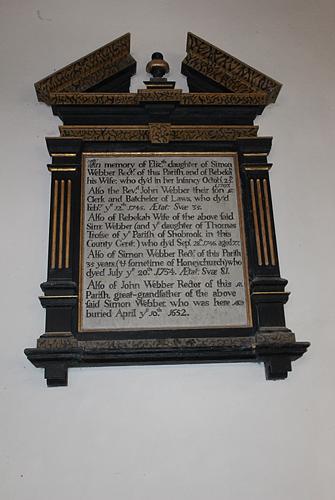 Broadwoodkelly - The Webber Memorial