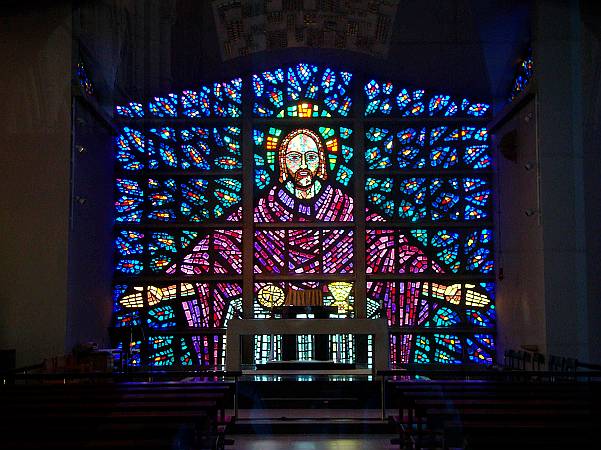 Buckfast Abbey - Stained Glas Detail