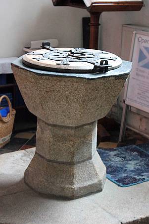 Calstock  - The Font