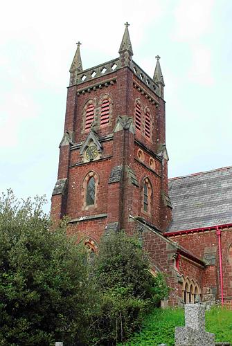Collaton St. Mary - Detail of Tower