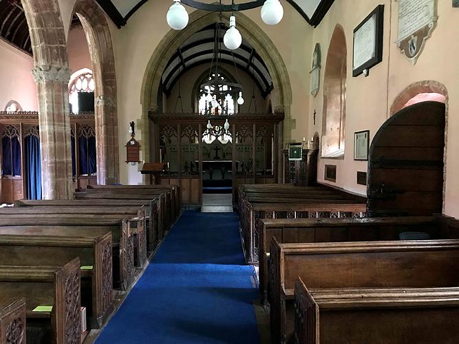 Combe Florey - The Nave