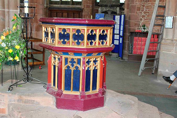 Coventry Holy Trinity - The Font