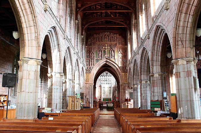 Crediton - The Nave
