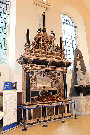 Derby Cathedral - The Tomb of Bess of Hardwick