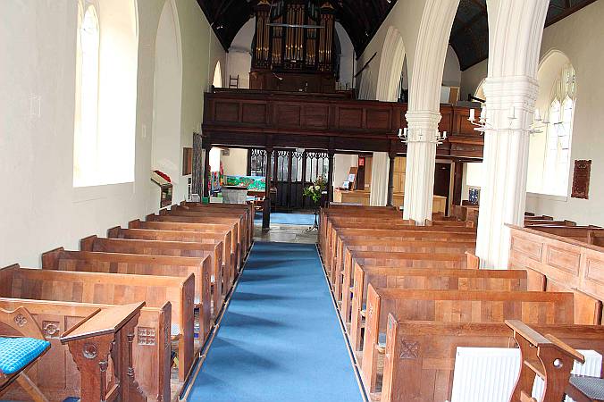 Dunsford - The Nave looking West