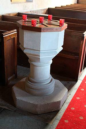 East Buckland - The Font