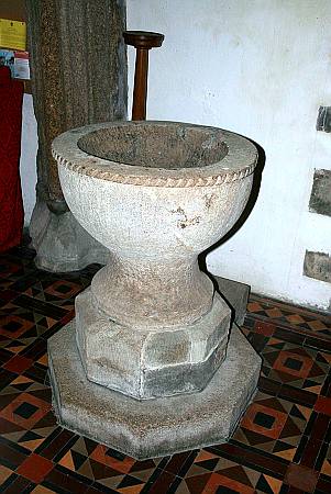 Egloskerry  - The Font