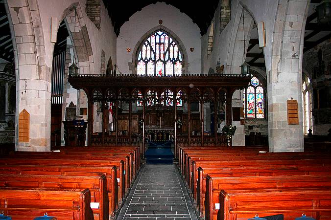 Fowey - The Nave