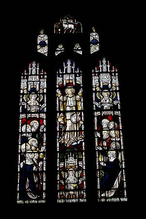 Gerrans  - Detail of Stained Glass