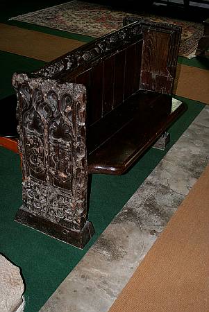 Gorran  - Detail of Bench End