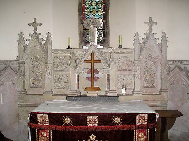 Grampound  - The Reredos