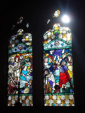 Gwithian  - Detail of Stained Glass