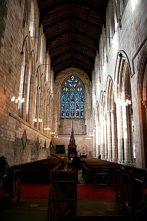 Hexham Abbey - The Aisle
