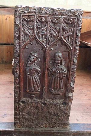 High Bickington - Detail of Bench End