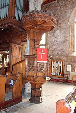 Howden Minster - The Pulpit