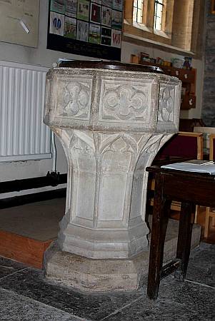Huish Episcopi - The Font
