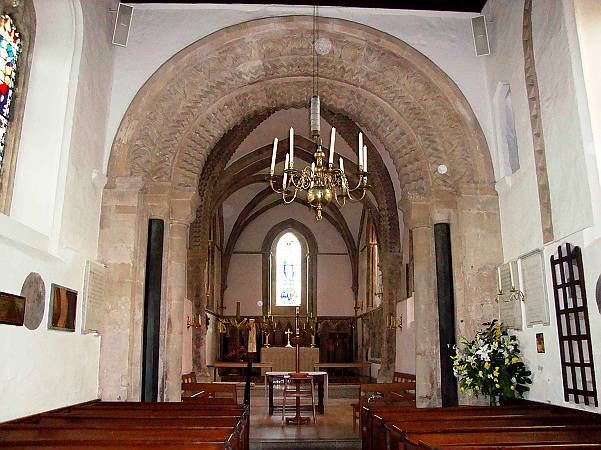 Iffley - The Chancel Arch
