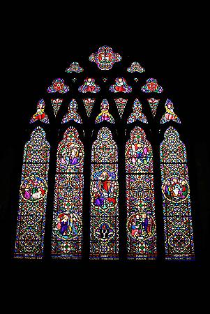 Kenwyn  - Detail of Stained Glass