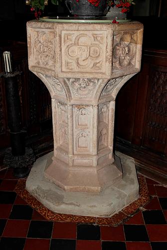 Kingston St Mary - The Font