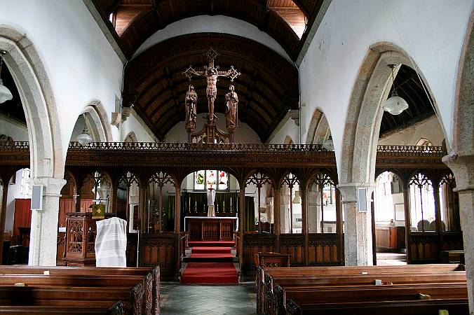 Landulph  - The Nave