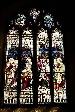 Lanlivery  - Stained Glass Detail