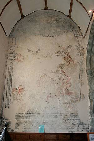 Launcells  - Detail of Wall Painting