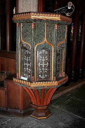 Launceston St Mary  - The Pulpit
