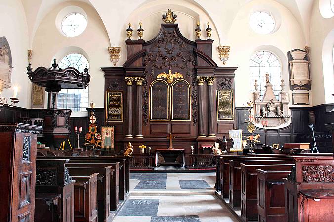Abchurch St Mary - The Nave
