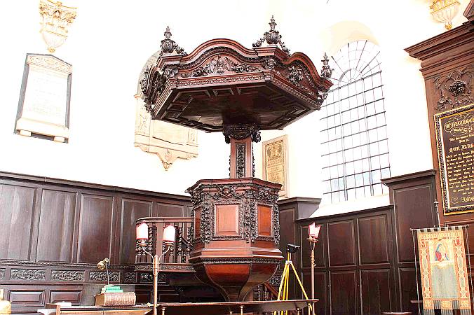 Abchurch St Mary - The Pulpit