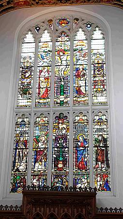 Aldermary - Detail of Stained Glass