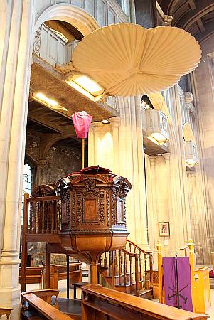 All Hallows by the Tower - The Pulpit