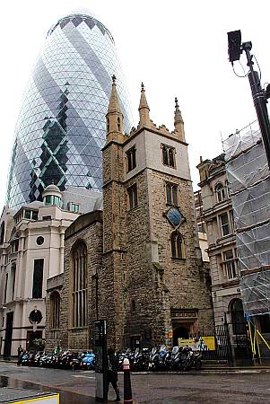 St Andrew Undershaft - Exterior View