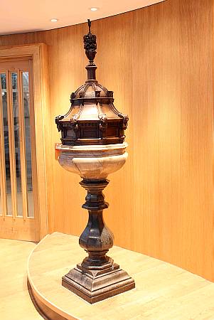 St Andrew Undershaft - The Font