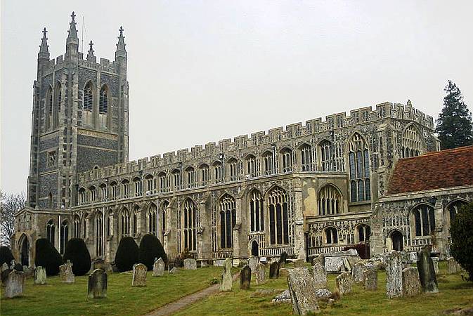 Long Melford - Exterior View