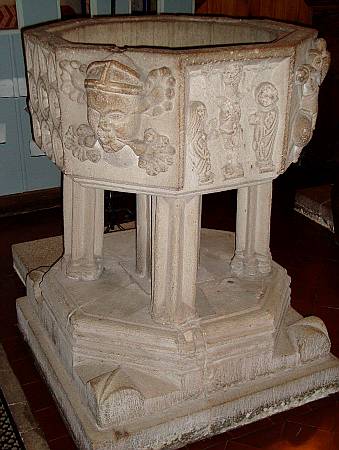 Lostwithiel  - The Font
