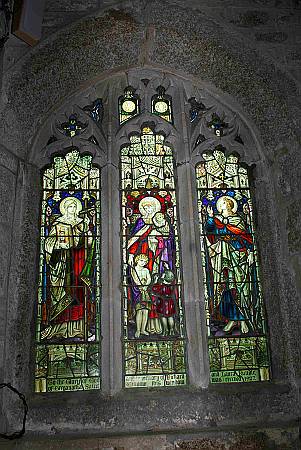 Luxulyan - Detail of Stained Glass