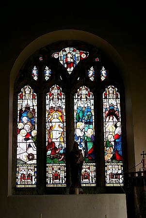 Mabe  - Detail of Stained Glass