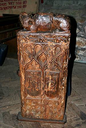 Madron  - Detail of Bench End