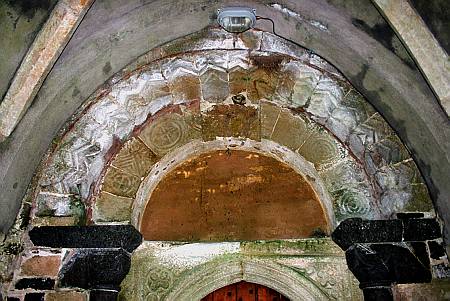 Mullion  - Detail of Norman Doorway
