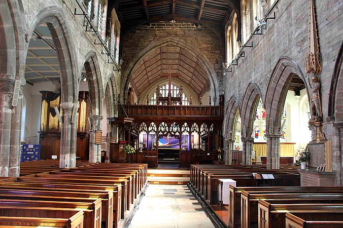 Nottingham St. Peter - The Nave