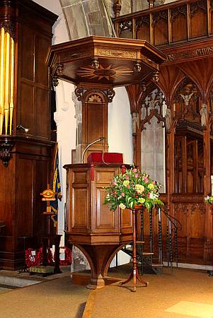 Nottingham St. Peter - The Pulpit