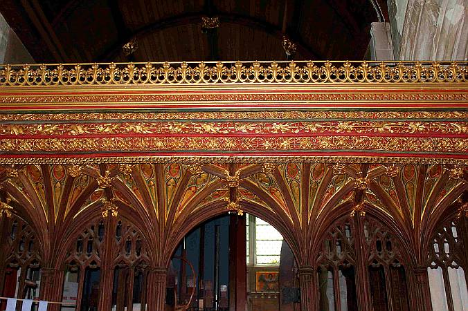 Payhembury - Detail of Screen