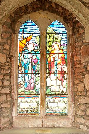 Pencoys  - Detail of Stained Glass