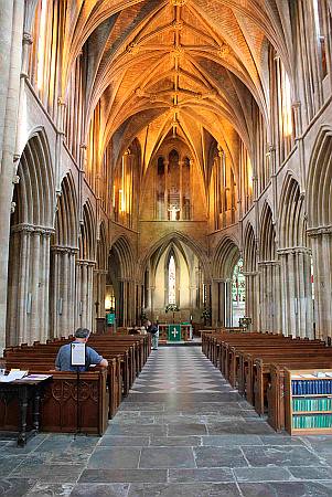 Pershore Abbey - The Nave