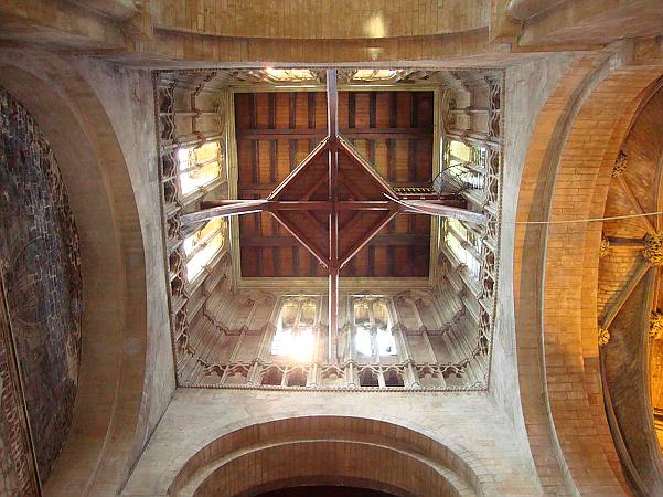 Pershore Abbey - The Tower Crossing