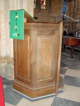 Pershore Abbey - The Pulpit