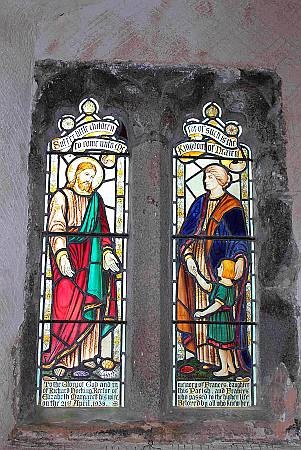 Pillaton - Detail of Stained Glass