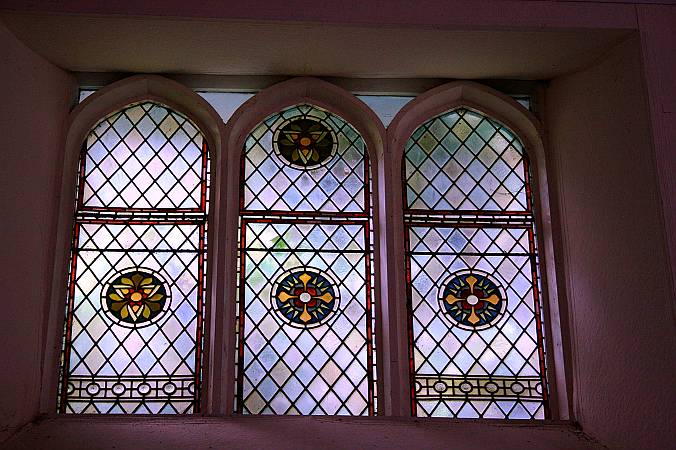 Polperro - Detail of Tracery